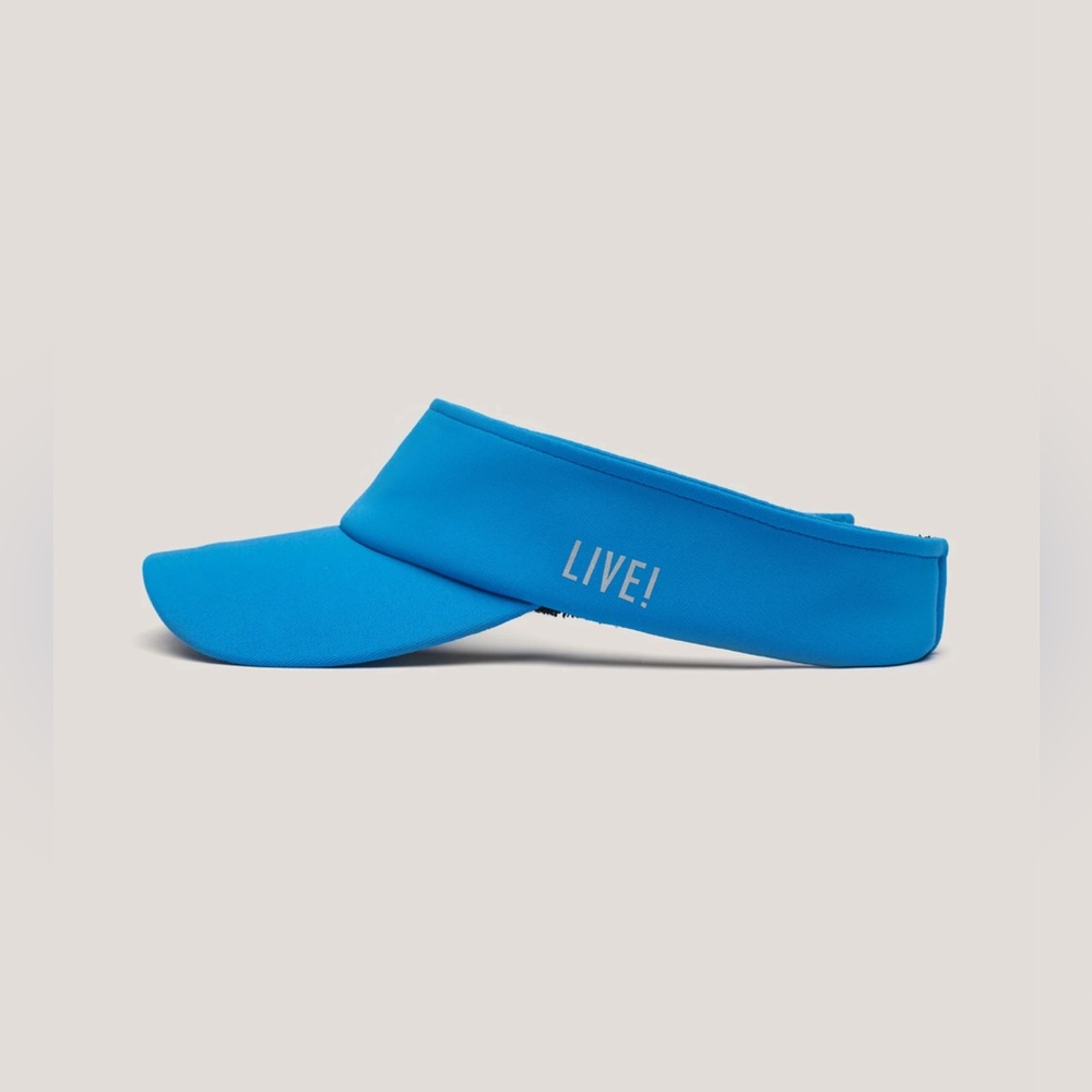 Live Cool Sportif Visor Hat in Galactic Blue